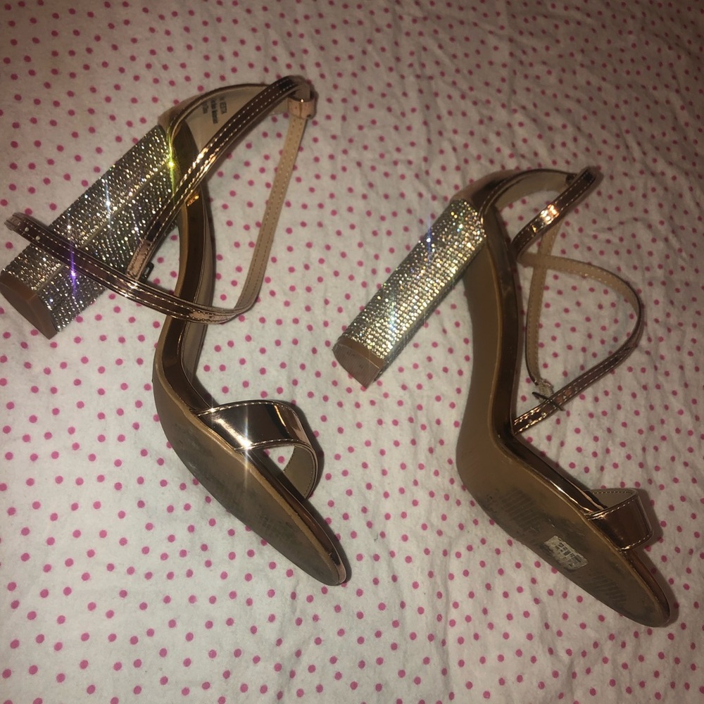 Windsor heels | rose gold